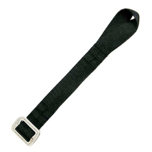 Hochwertiger Gurt mit Stegschnalle als Ersatzteil für Poolabdeckungen und Spannsysteme.